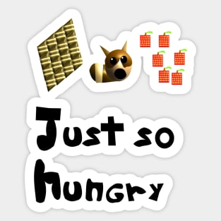 So Hungry Sticker